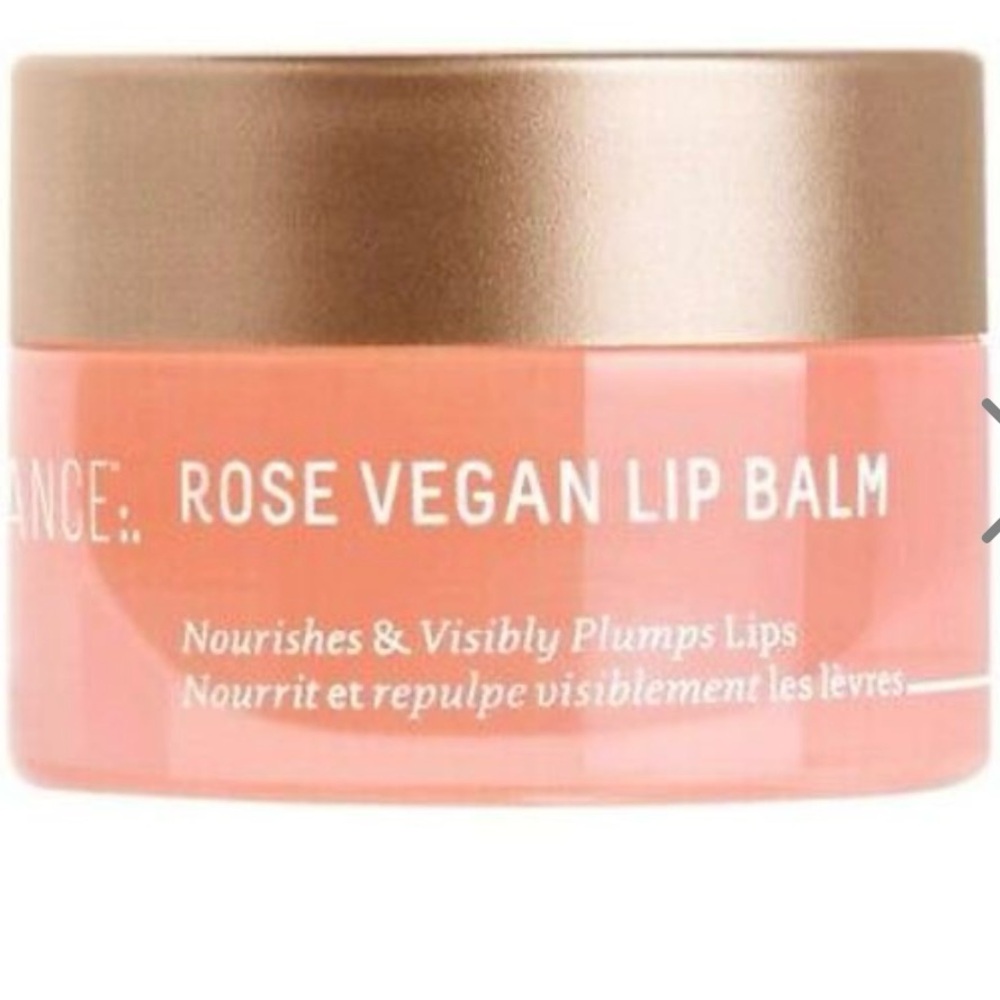 Rose Vegan Lip Balm by Biossance - Pink